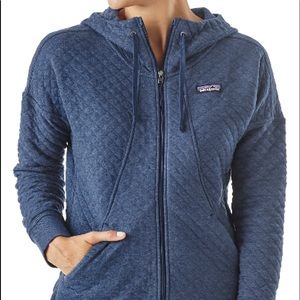 Patagonia quilted cotton hoodie